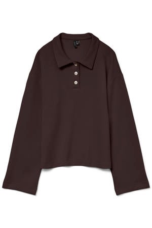 sweater Plus Size - donkerbruin