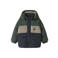 NAME IT MINI winterjas - donkerblauw/groen/beige