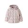 NAME IT MINI winterjas met print - roze/rood