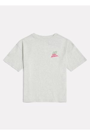 T-shirt met backprint - ecru