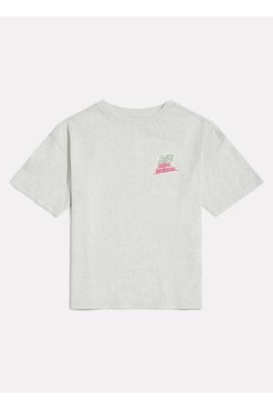 T-shirt met backprint - ecru