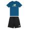 New Balance T-shirt en korte broek set met logo - petrol