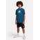 New Balance korte broek en T-shirt set met logo - petrol