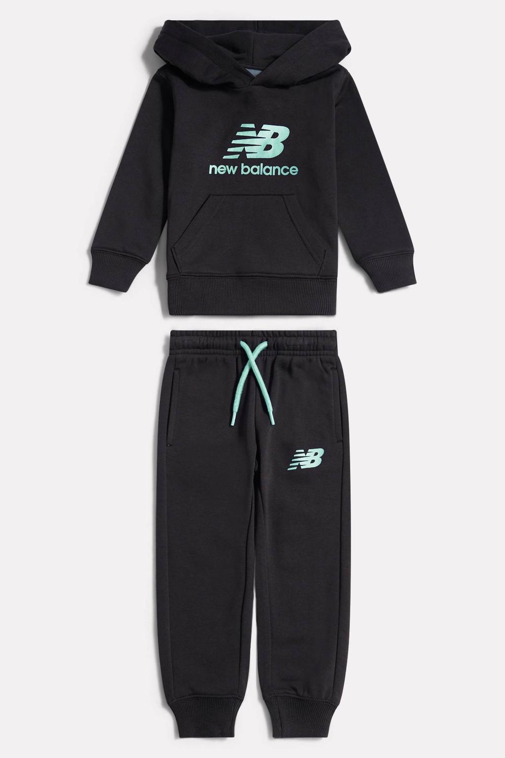 New Balance joggingpak met capuchon - zwart