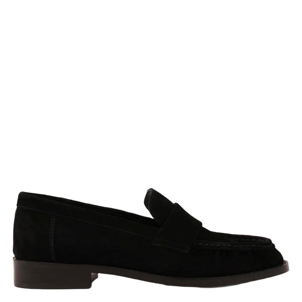 BRONX Zur-ii suède loafers - donkerbruin