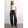 TOPSHOP Tsbarrel Hr Denim Jeans Blw Noos barrel jeans - zwart