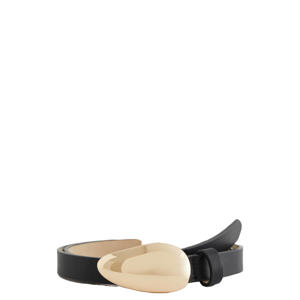 imitatieleren riem - zwart