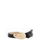 WE Fashion imitatieleren riem - zwart