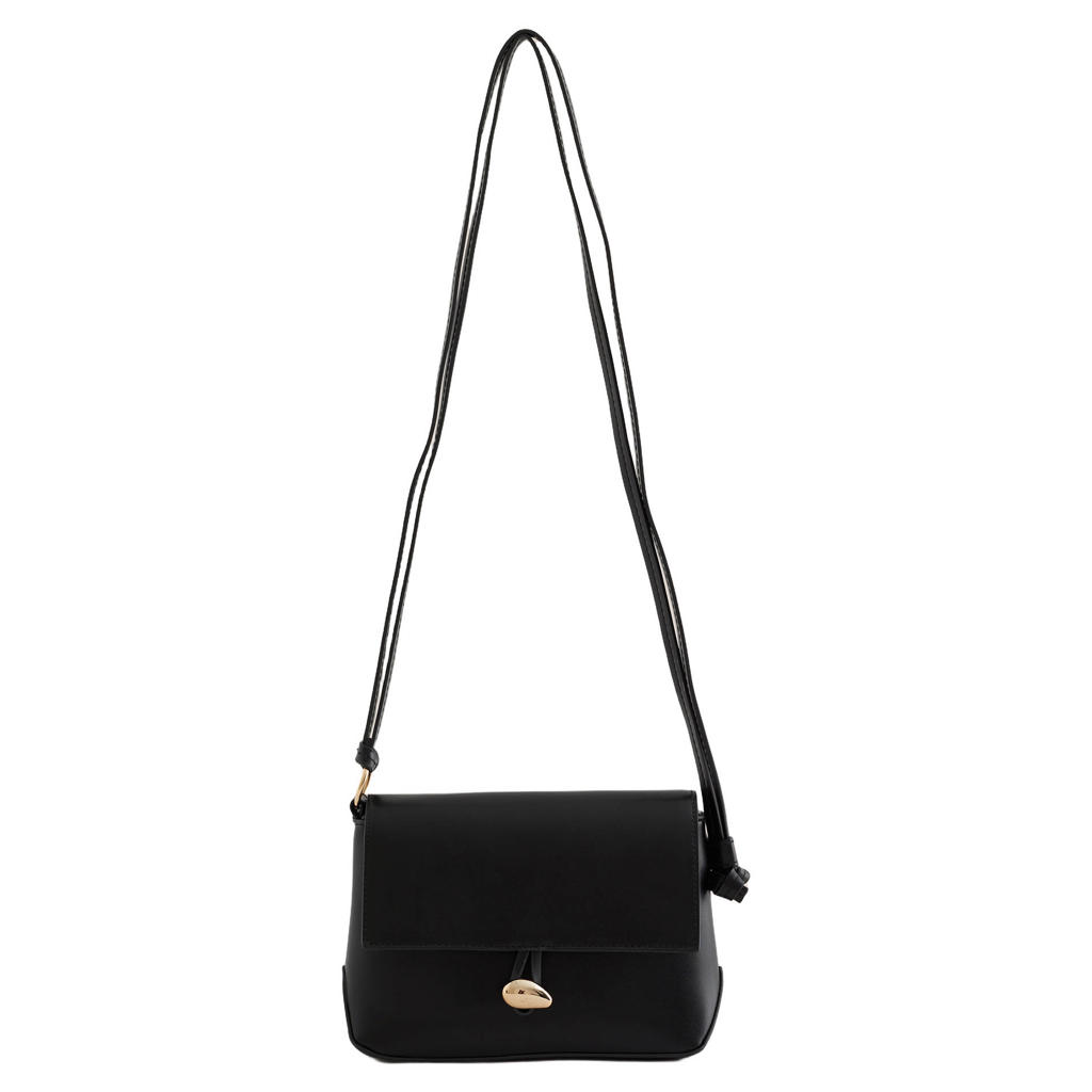 WE Fashion crossbody tas zwart