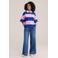 WE Fashion gestreepte polo - roze