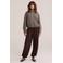 WE Fashion ballonbroek - donkerbruin
