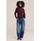 WE Fashion trui - aubergine