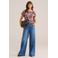 WE Fashion T-shirt met print - bruin