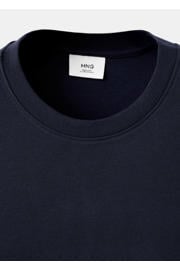 thumbnail: Mango Man regular fit T-shirt - donkerblauw