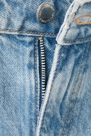 thumbnail: Mango straight leg denim short - mediumblauw denim