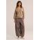 WE Fashion wollen gebreid vest - lichtbruin