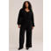 WE Fashion Curve top Plus Size - zwart