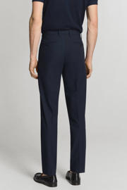 thumbnail: Mango Man viscose broek - donkerblauw