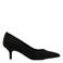 Graceland suède pumps met hak - zwart