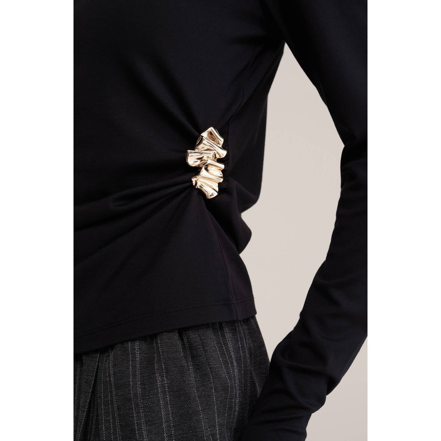 WE Fashion top zwart