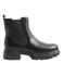 Graceland chunky imitatieleren chelsea boots - zwart
