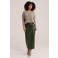 WE Fashion gebreid vest met wol - taupe