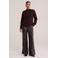 WE Fashion gebreid vest - donkerrood