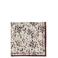 WE Fashion sjaal met print ecru/bruin
