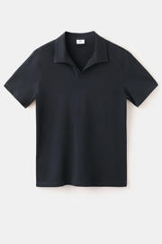 thumbnail: Mango Man slim fit polo - donkerblauw