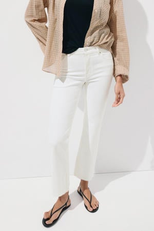 straight leg jeans - wit