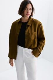 thumbnail: Mango straight leg jeans - wit