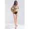 Mango gebreide trui met print - beige