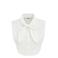 WE Fashion losse kraag met sjaaltje wit