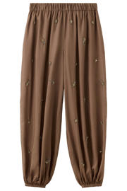 thumbnail: Mango Balloon fit broek bruin