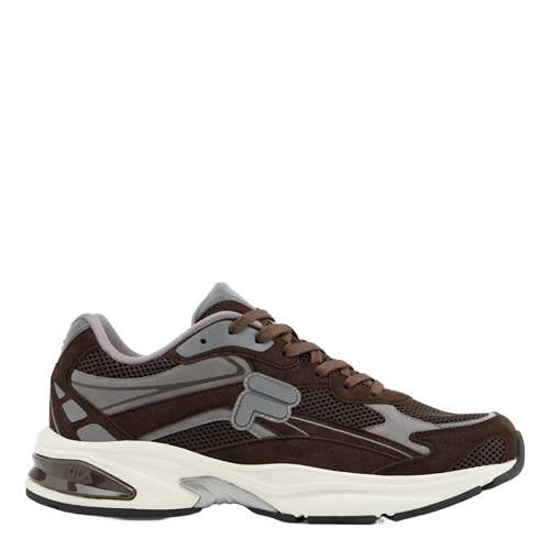 Fila imitatieleren sneakers grijs