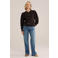 WE Fashion gebreid vest met wol - bruin