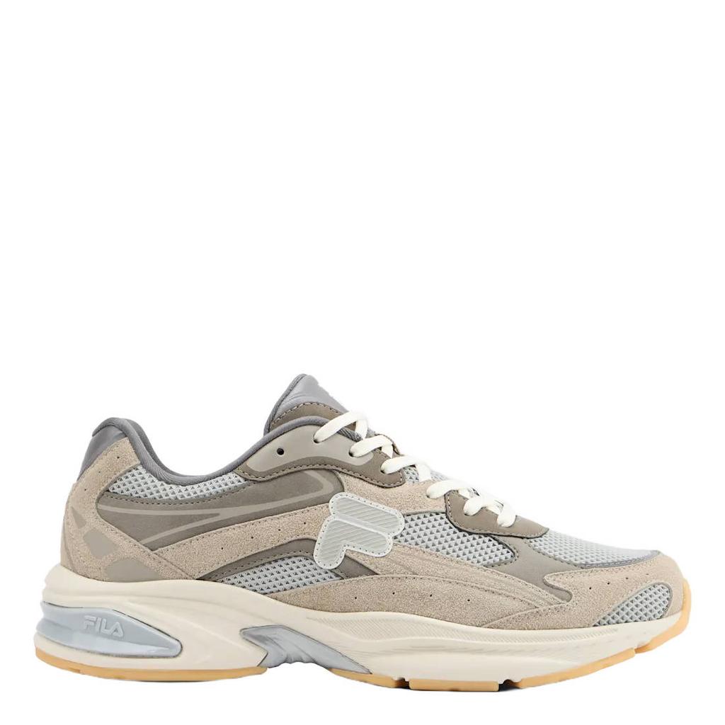 Beige heren Fila suèdelook sneakers - met veters