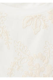 thumbnail: Mango T-shirt met borduursels - beige