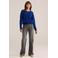 WE Fashion katoenen gebreide trui - blauw