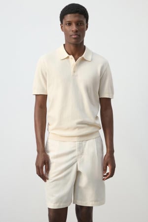 regular fit polo - lichtbeige
