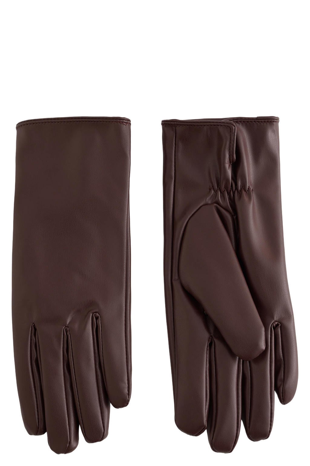 WE Fashion handschoenen bordeauxrood
