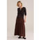 WE Fashion gebreid vest - donkerbruin