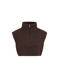 WE Fashion losse kraag donkerbruin