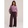 WE Fashion gebreide trui met wol - roze