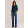 WE Fashion katoenen gebreid vest - blauw