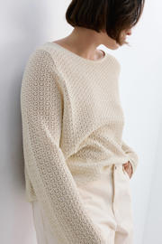 thumbnail: Mango top Plus Size - beige