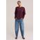 WE Fashion top - donkerrood