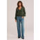 WE Fashion wikkelvest - groen