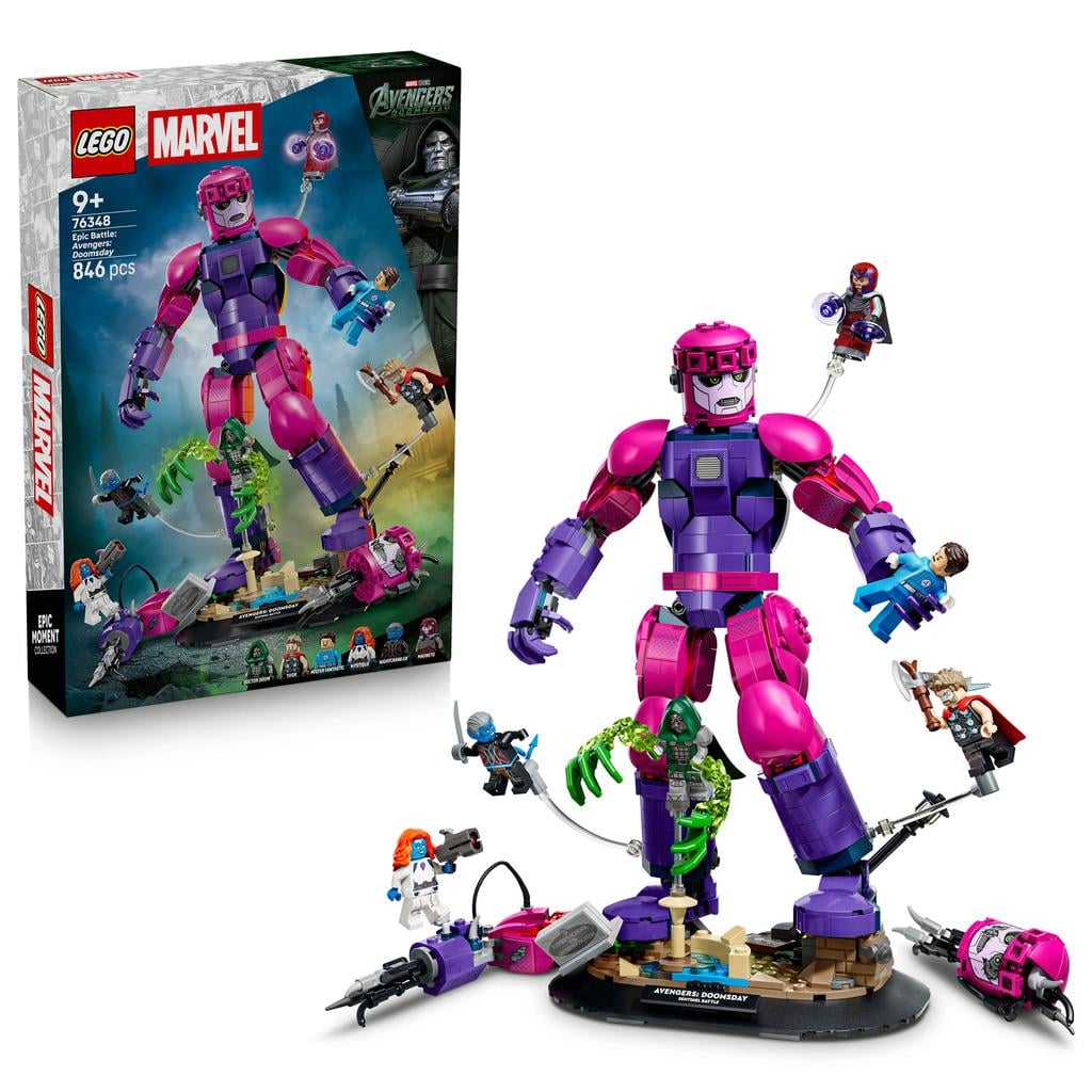 LEGO Marvel Avengers Ultieme Strijd: Avengers: Doomsday Bouwpakket 76348