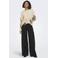 JDY katoenen sweater met print - ecru